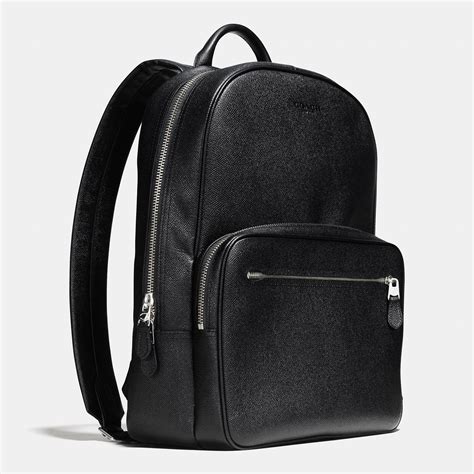 coach laptop backpack for men.